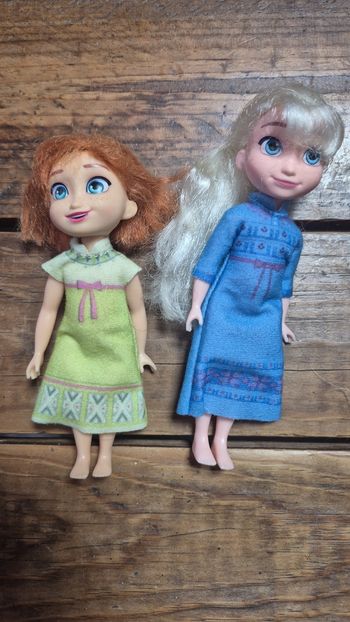 Elsa et Anna reine des neiges enfants