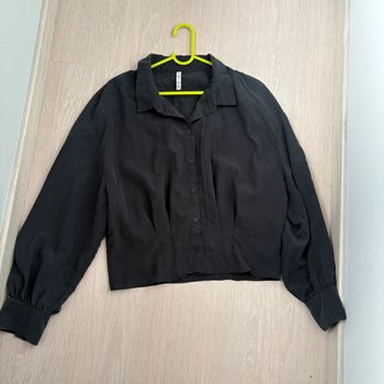 Chemise Zara • noir • 38 🌿