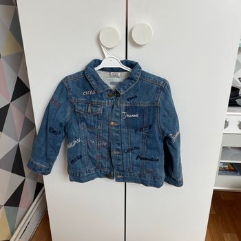 Veste jeans chaude