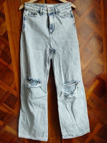 Jean troué Zara