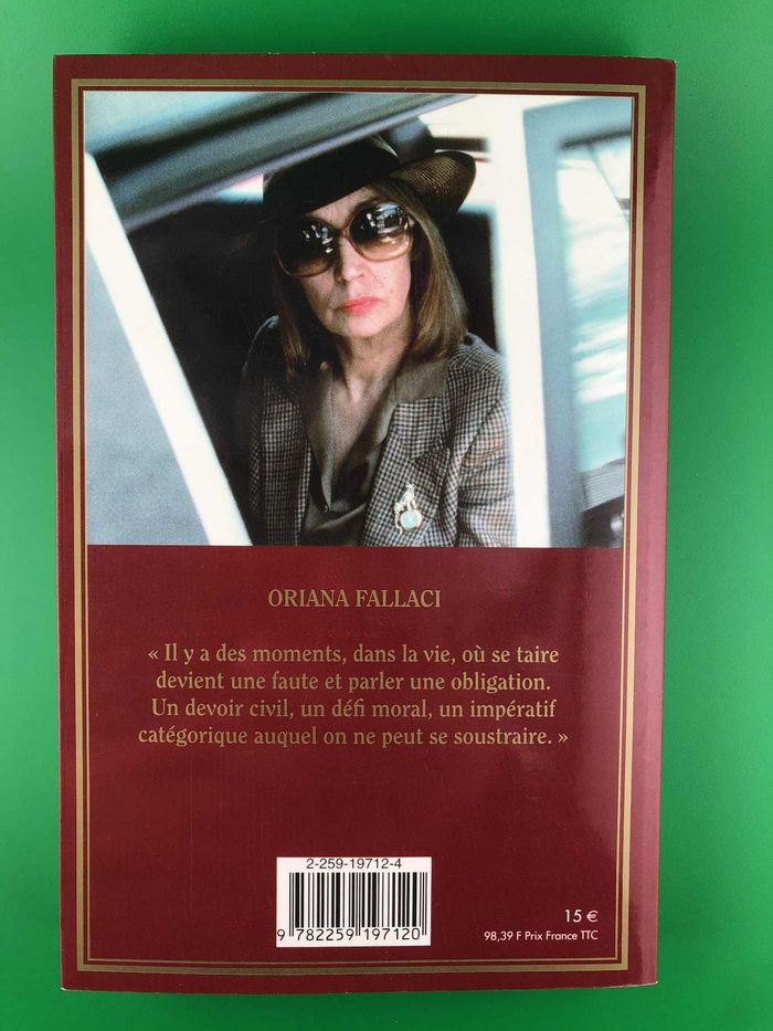 La rage et l'orgueil - Oriana Fallaci - photo numéro 2