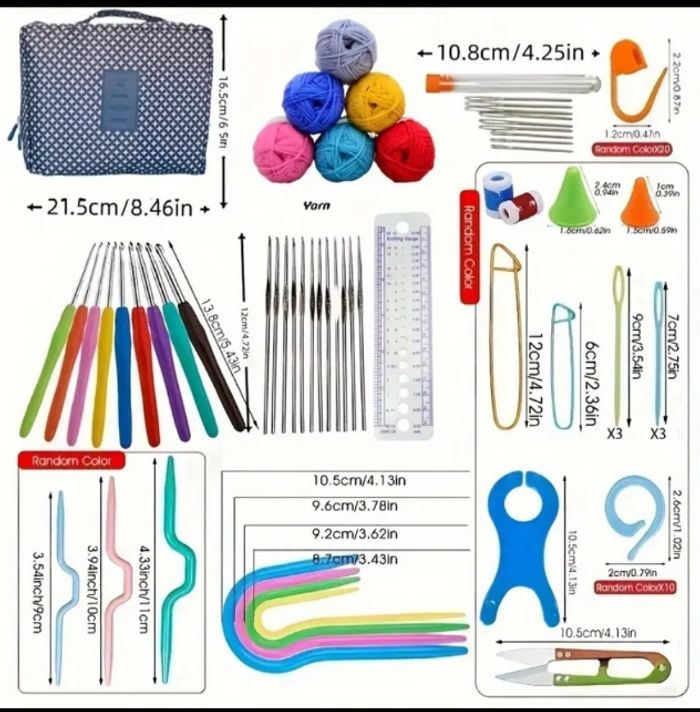 Grand kit de crochets complet neuf - photo numéro 2