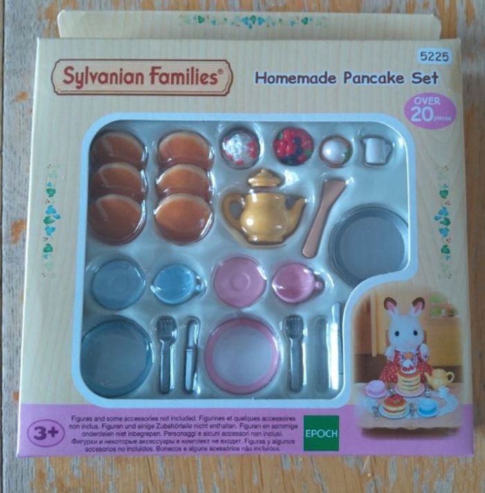 Homemade pancake set sylvanian families