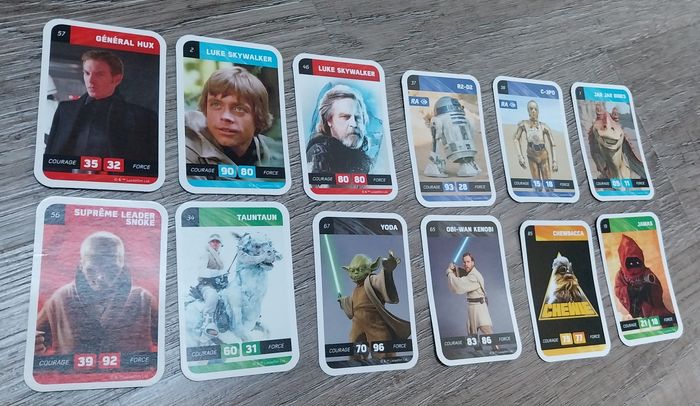 Lot de 180  cartes Star Wars  (Leclerc) - photo numéro 3