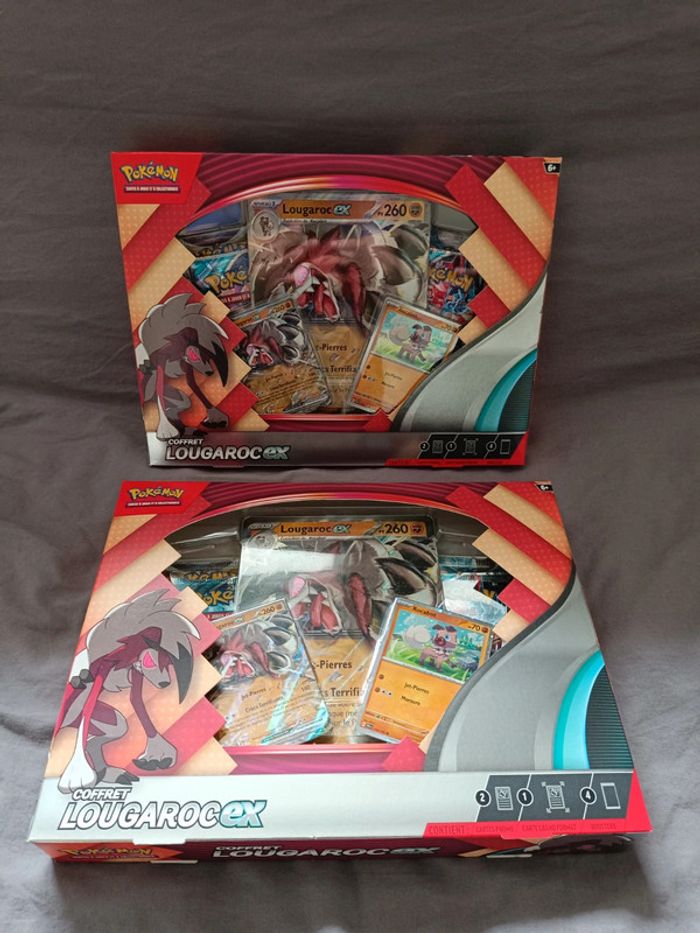 Coffret Pokémon Lougaroc-EX neuf scellé