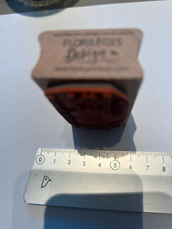 Tampon bois neuf love Florilèges design - photo numéro 4