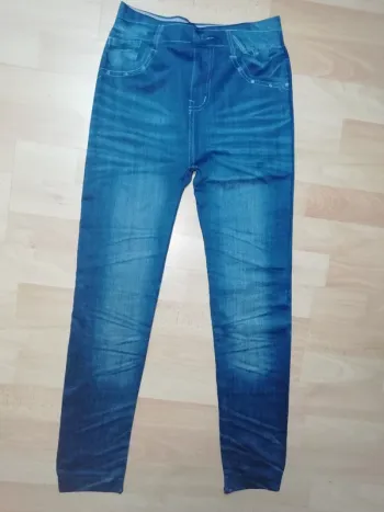 Legging effet jeans