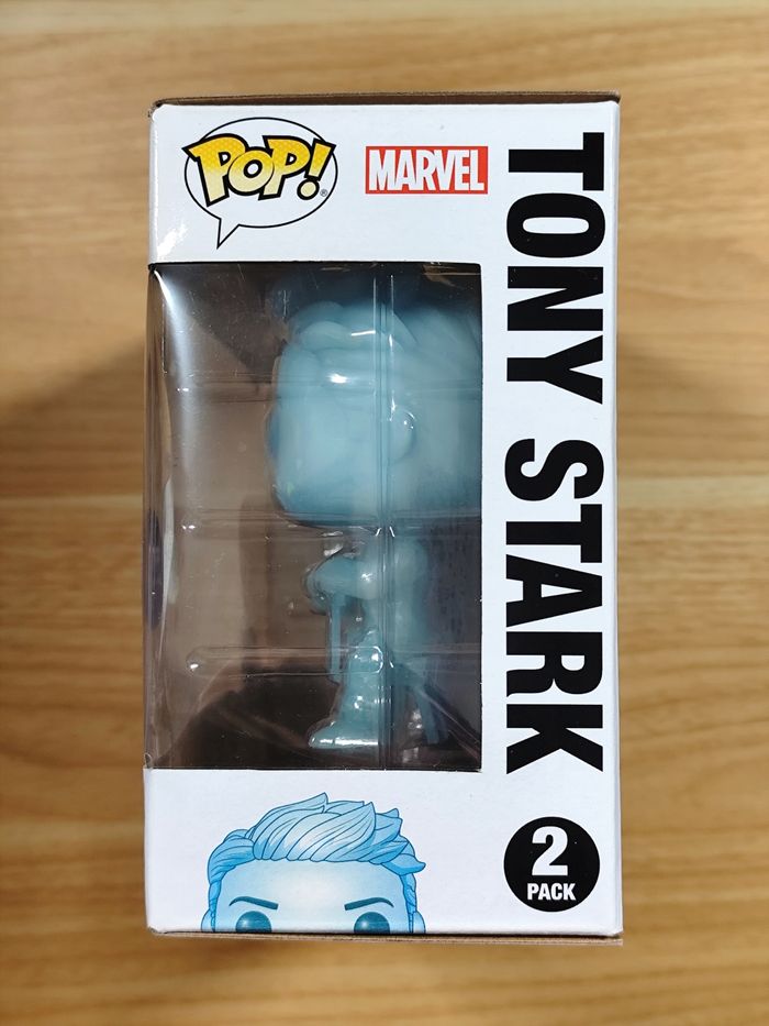 Funko Pop! - Morgan Stark & Tony Stark 2 Pack (Avengers Endgame) - Glows In The Dark - photo numéro 2