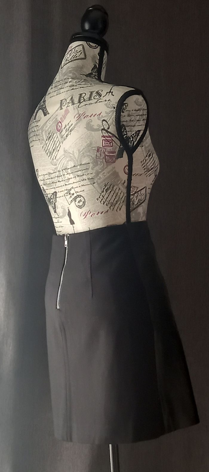 Jupe cuir Esprit Taille xs 34 - photo numéro 4