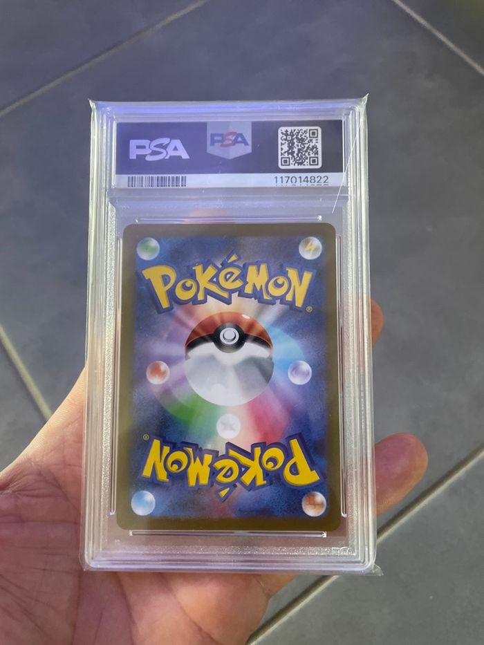Pokemon carte gradée Evoli Yu Nagaba PSA 9 - photo numéro 2
