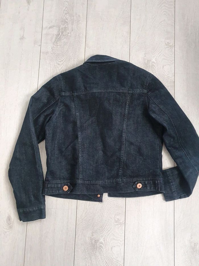 Veste en Jean Foncé - photo numéro 2