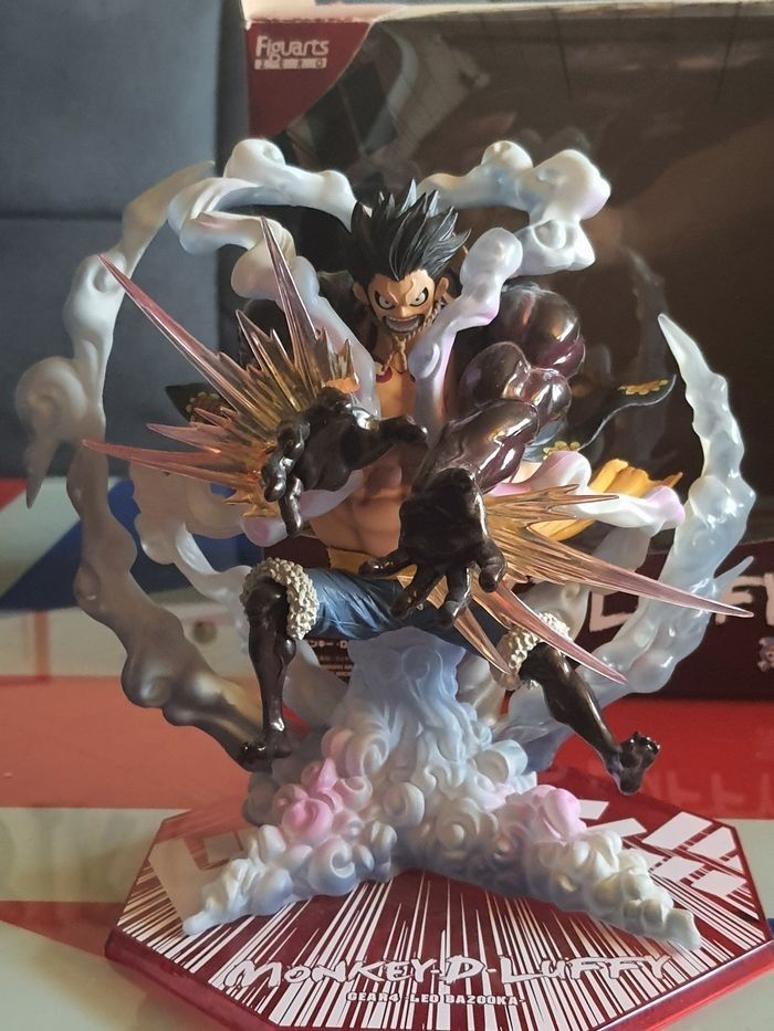 One Piece Figuarts Zero : Luffy Gear 4  (Leo Bazooka) - photo numéro 7