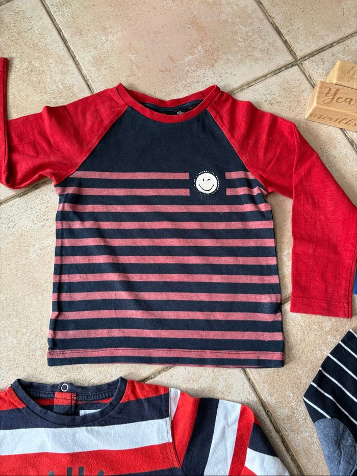 Tee-shirts manches longues garçon 4 ans - photo numéro 4