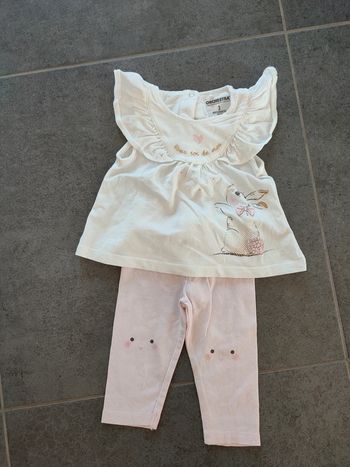 Ensemble legging t-shirt 3 mois