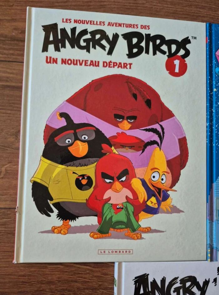 Lot de 3 bandes dessinées Angry birds - photo numéro 2