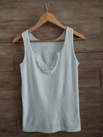 Débardeur blanc TL