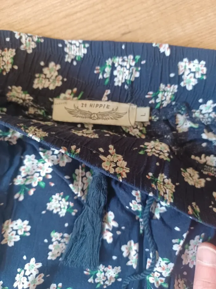 Pantalon fluide à fleurs - photo numéro 2