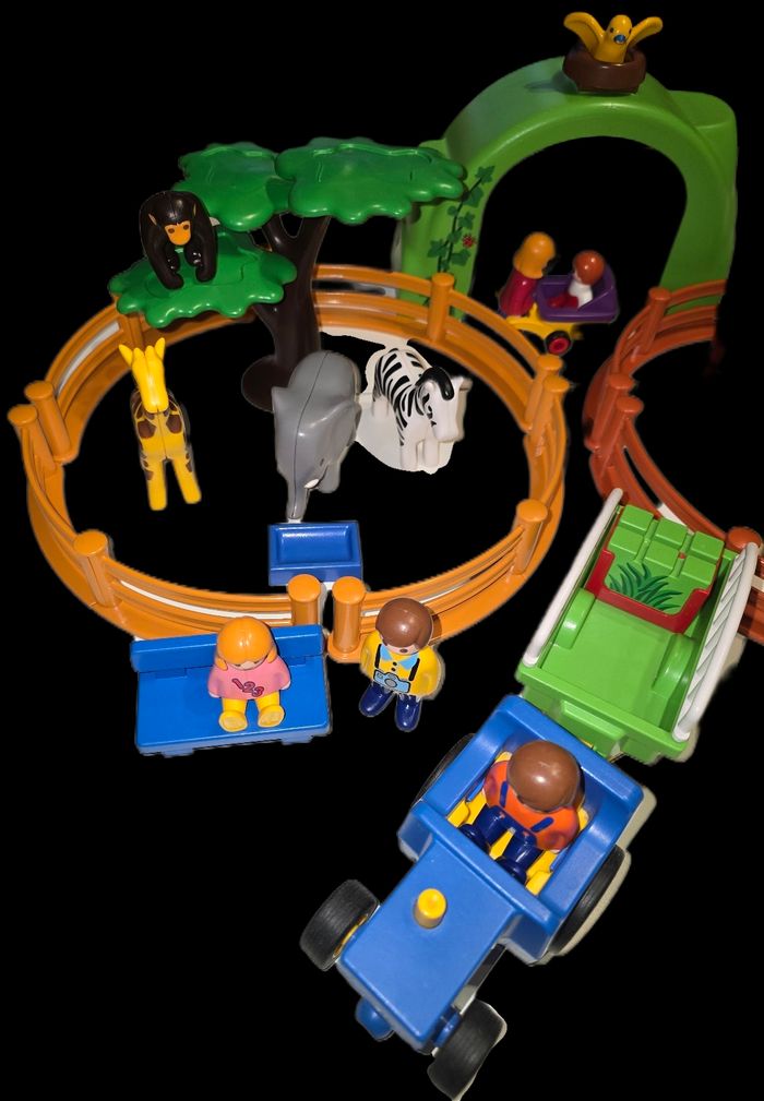 123 playmobil grand zoo 6754 complet - photo numéro 2