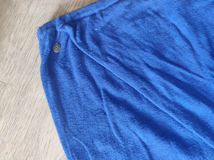Pull cache coeur bleu roi Bonobo Taille XS - photo numéro 3