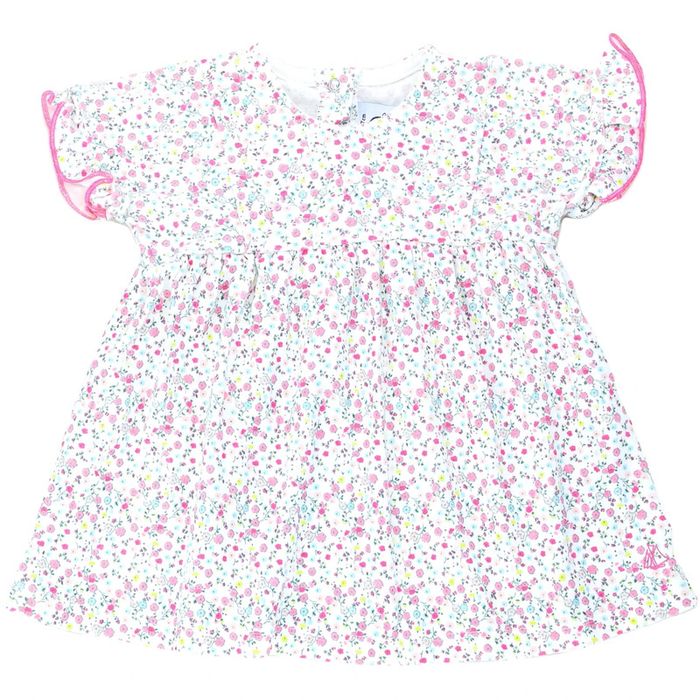Robe à manches courtes 6 mois en coton Petit Bateau