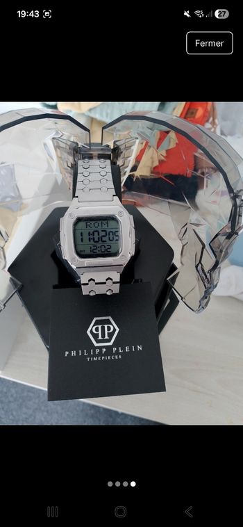 Montre philipp plein authentique 