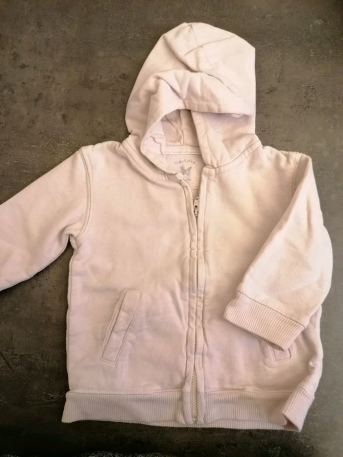 Veste à capuche bout'chou 9-12 mois