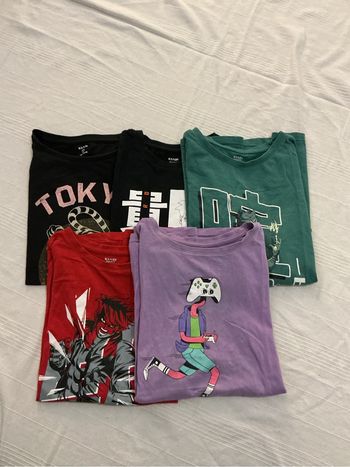 Lot de tee-shirts à manches courtes