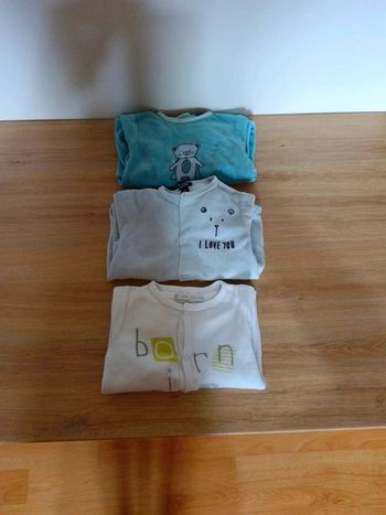 C42 Pyjamas hiver kiabi, gemo 6mois