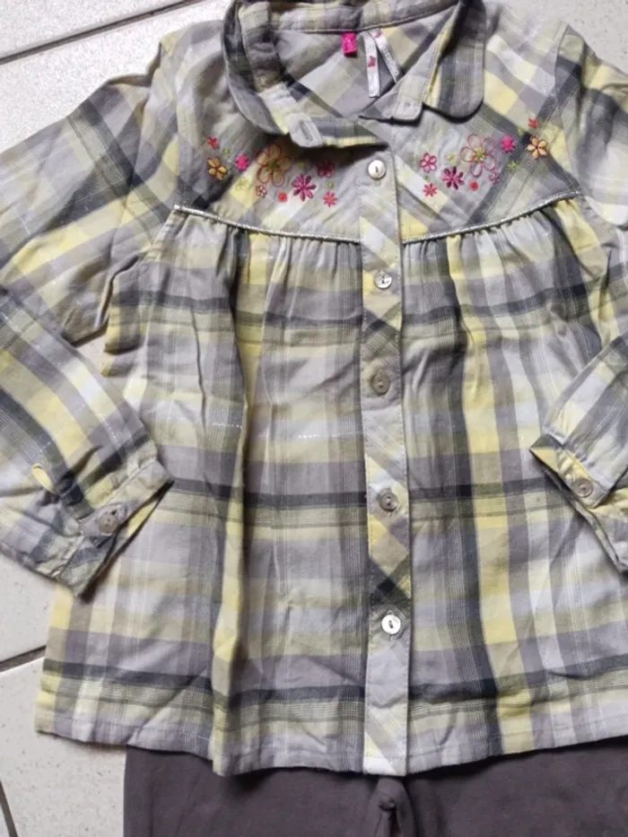 Chemise + legging 6ans - photo numéro 2