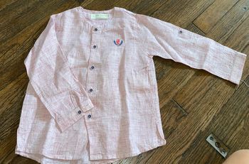 chemise lin Pili Carrera 3 ans valeur 45 euros