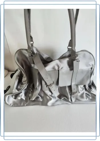 Bagage à roulette Apart argenté, très bon état, 55x25cm