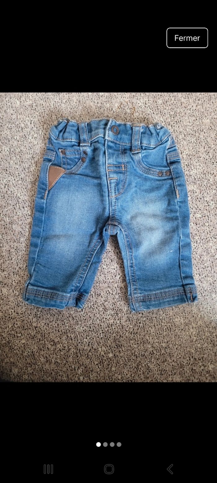 Lot pantalons 1mois