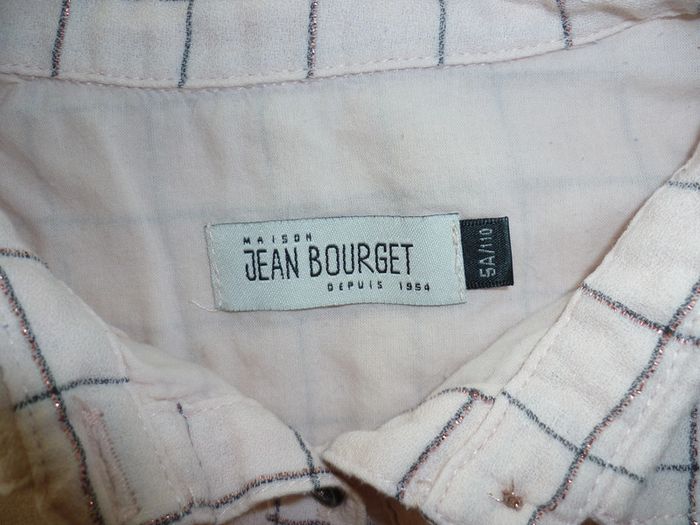 robe manches longues rose carreaux - photo numéro 3