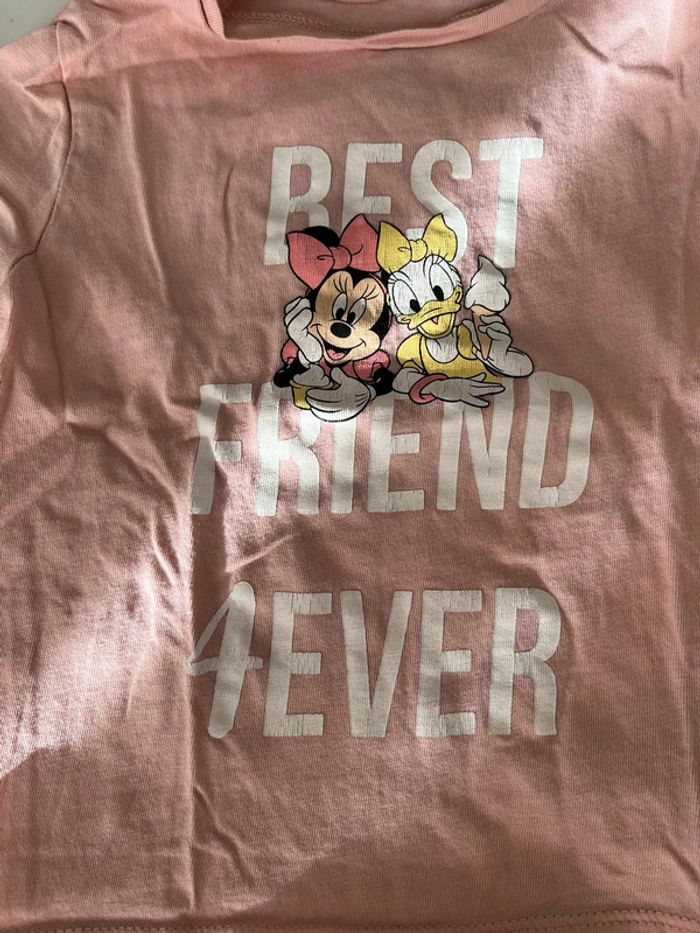 Lot t-shirt minnie 18 mois - photo numéro 3