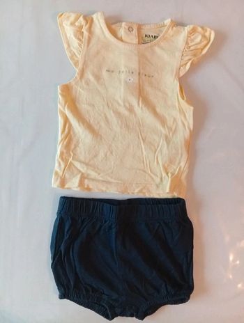 Ensemble short bébé
