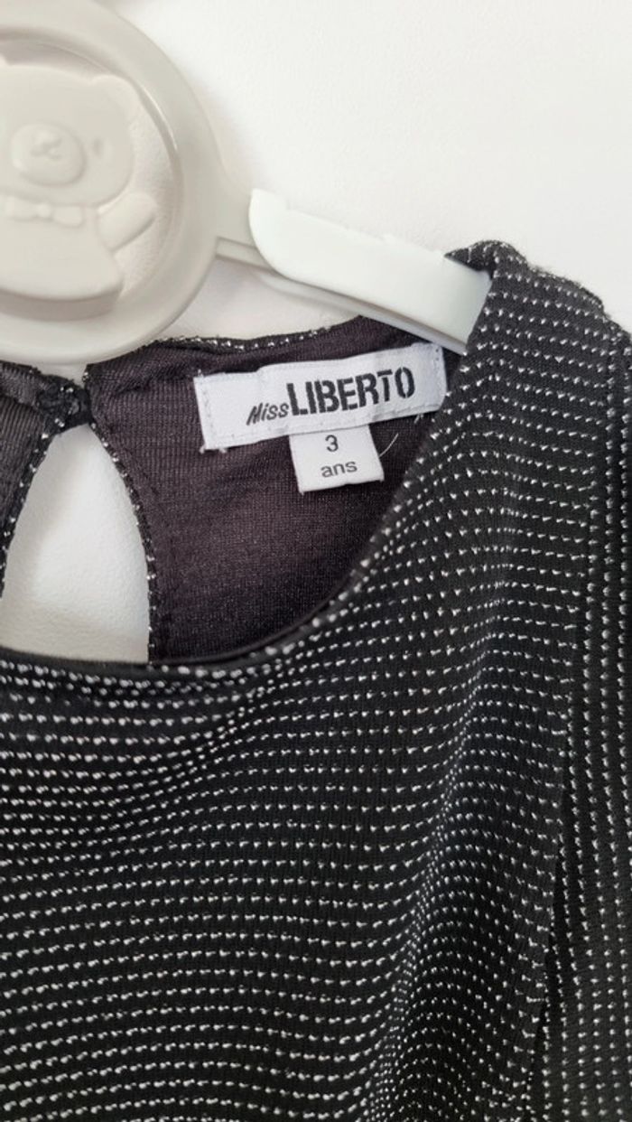 Robe pailleté, miss liberto taille 3ans - photo numéro 3