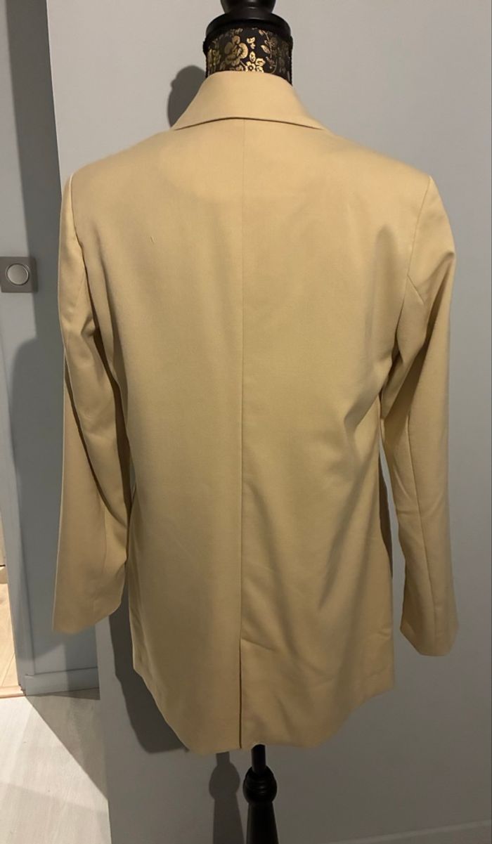 Veste longue beige - photo numéro 2