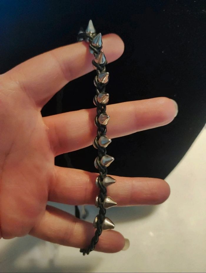 Ras du cou pointes gothique - photo numéro 7