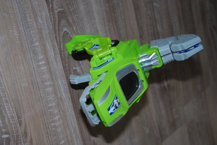 Vehicule switch and go dinos le T-Rex Green Tyrannosaures voix française vtech - photo numéro 2