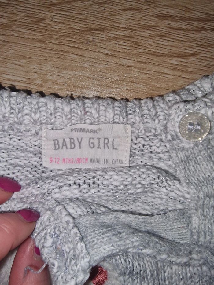 Lot de 3 pull 9 mois - photo numéro 3