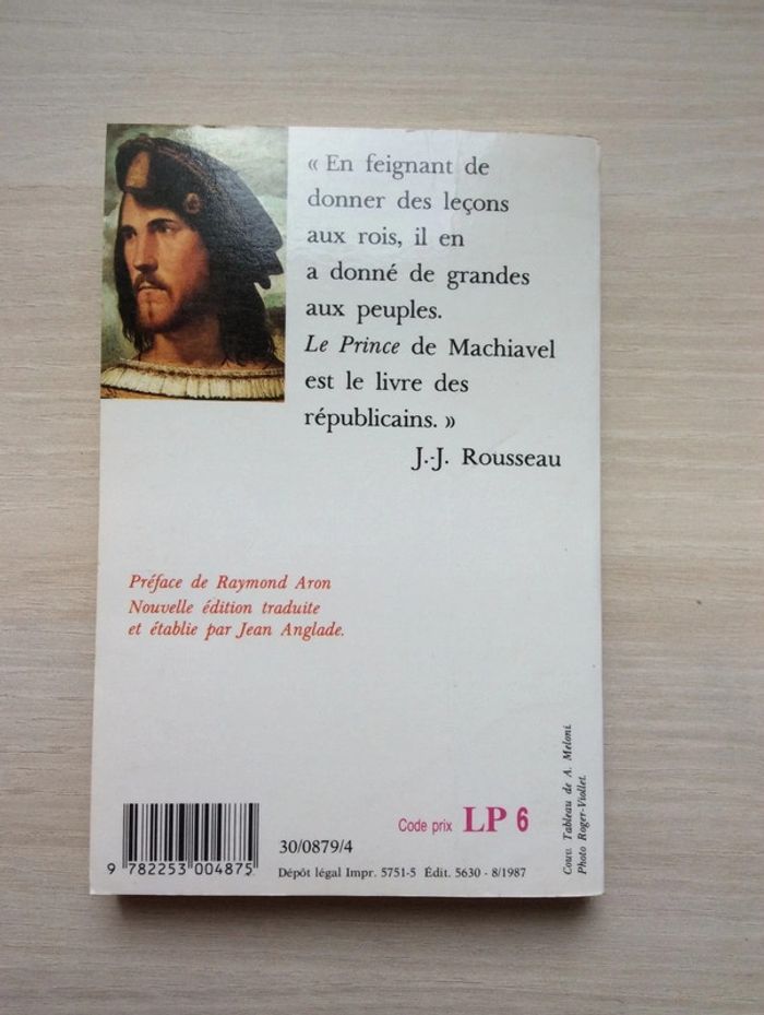 Livre Le prince - V92B - photo numéro 2