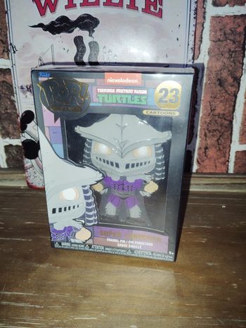 Pop pin émaillé cartoons Tortue ninja Shredder 