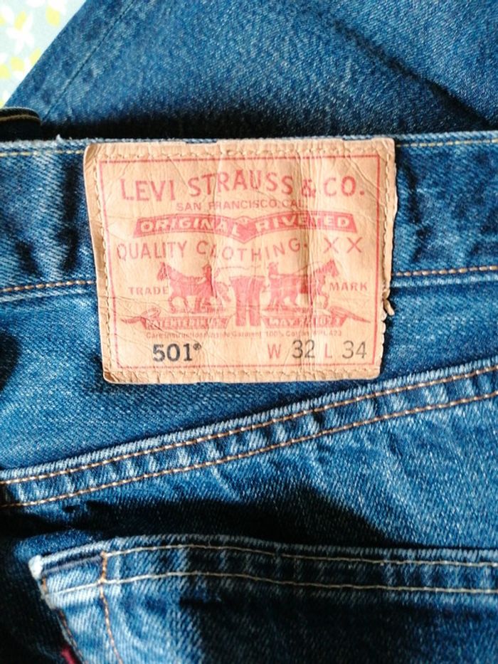 Jean Levis 501 W32 L34 - photo numéro 5