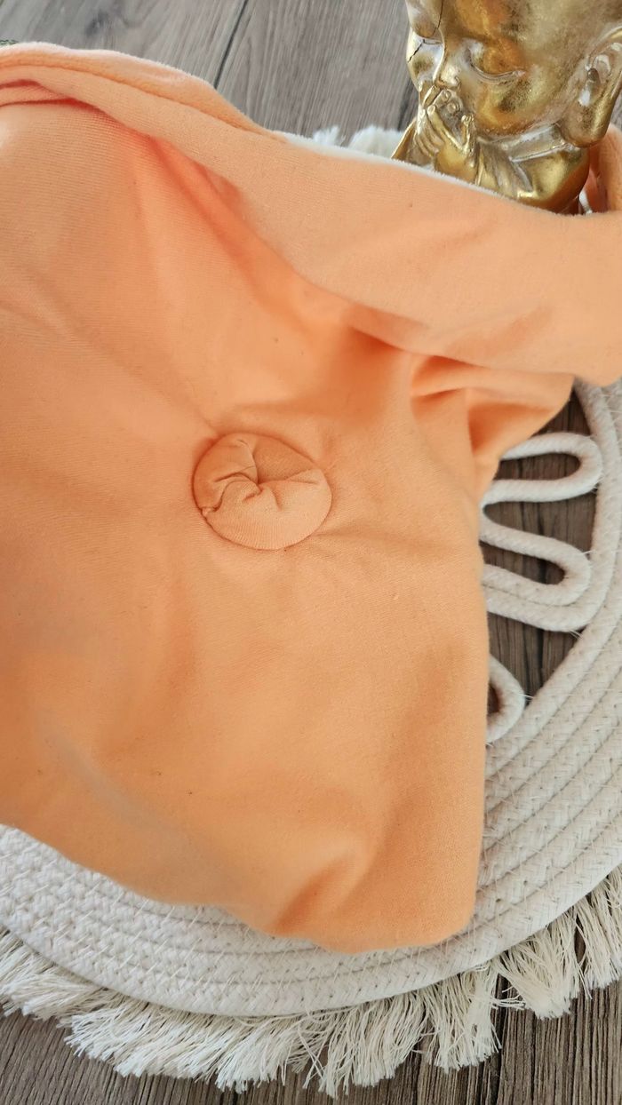 Doudou Lange Vache Gipsy Orange Crème - photo numéro 8