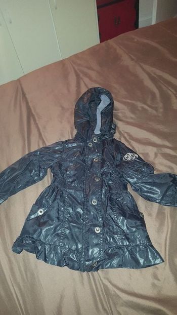 blouson bb noir fille orchestra 24 mois
