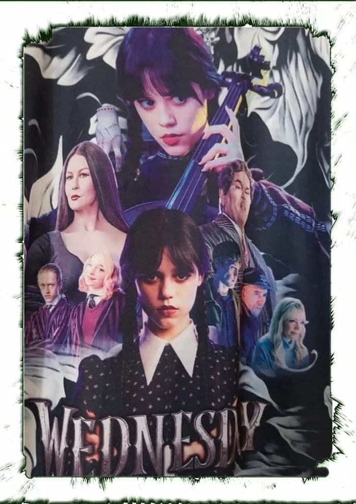 T-shirt 6 ans série mercredi neuf - photo numéro 2