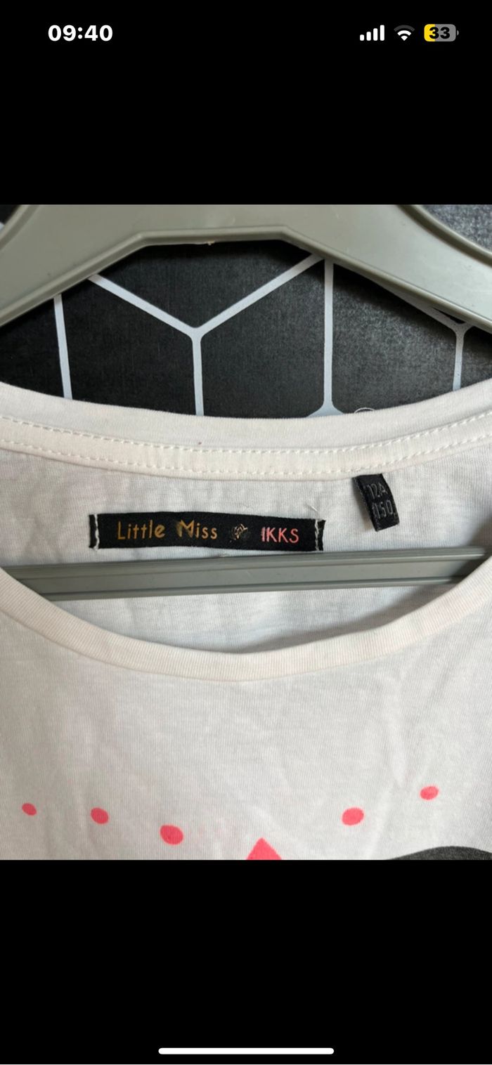 TEE shirt blanc IKKS - photo numéro 5