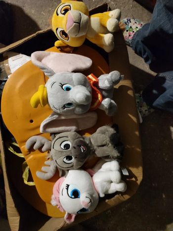 Lot peluches Disney