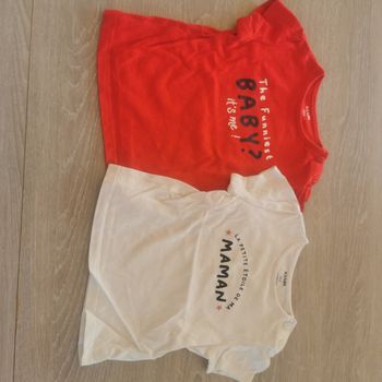 Tshirt manche courte taille 9 mois kiabi 