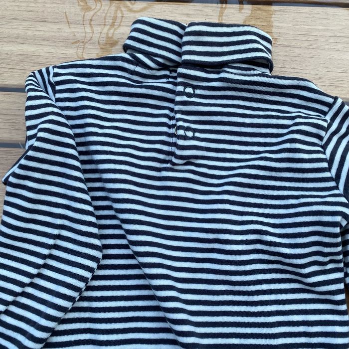 T shirt col roulé manche longue 81 cm du pareil au même - photo numéro 2